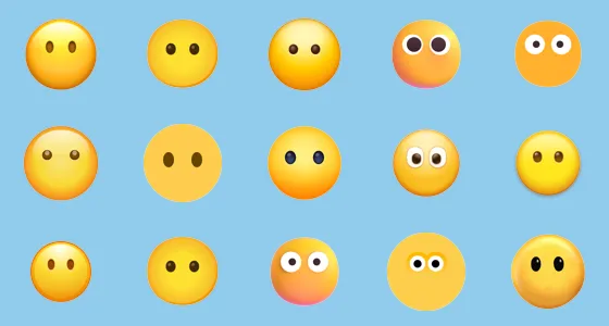 😶 Face Without Mouth Emoji