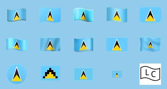 π±π¨ Flag: St. Lucia Emoji