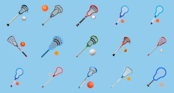 🥍 Lacrosse Stick And Ball Emoji