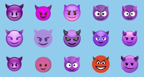 😈 Smiling Face With Horns Emoji